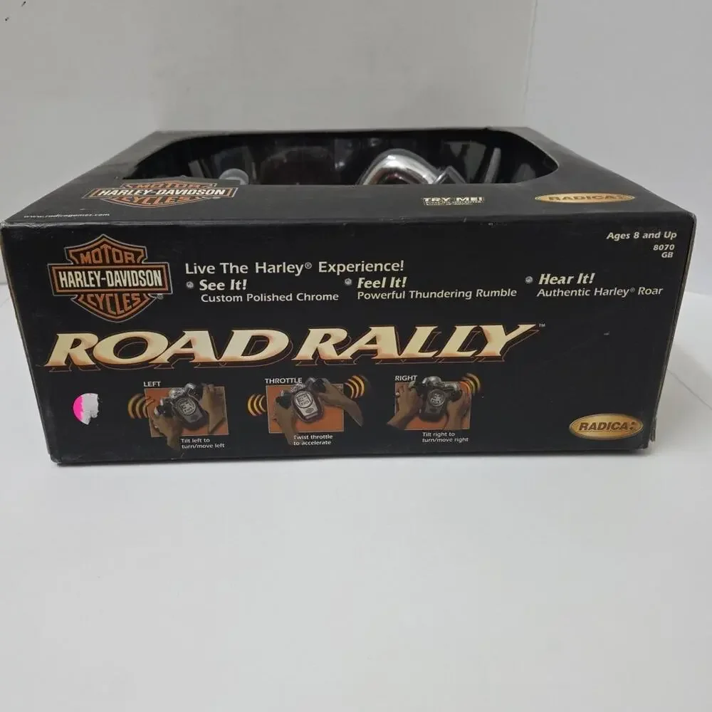 2000 Harley Davidson Road Rally Radica Game Working NIB